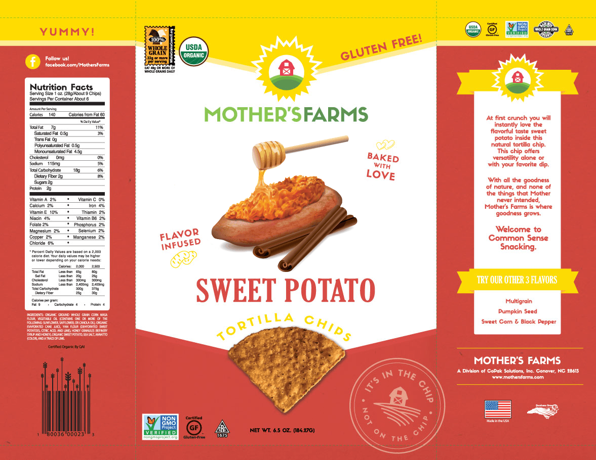 Mother's Farms Sweet Potato
